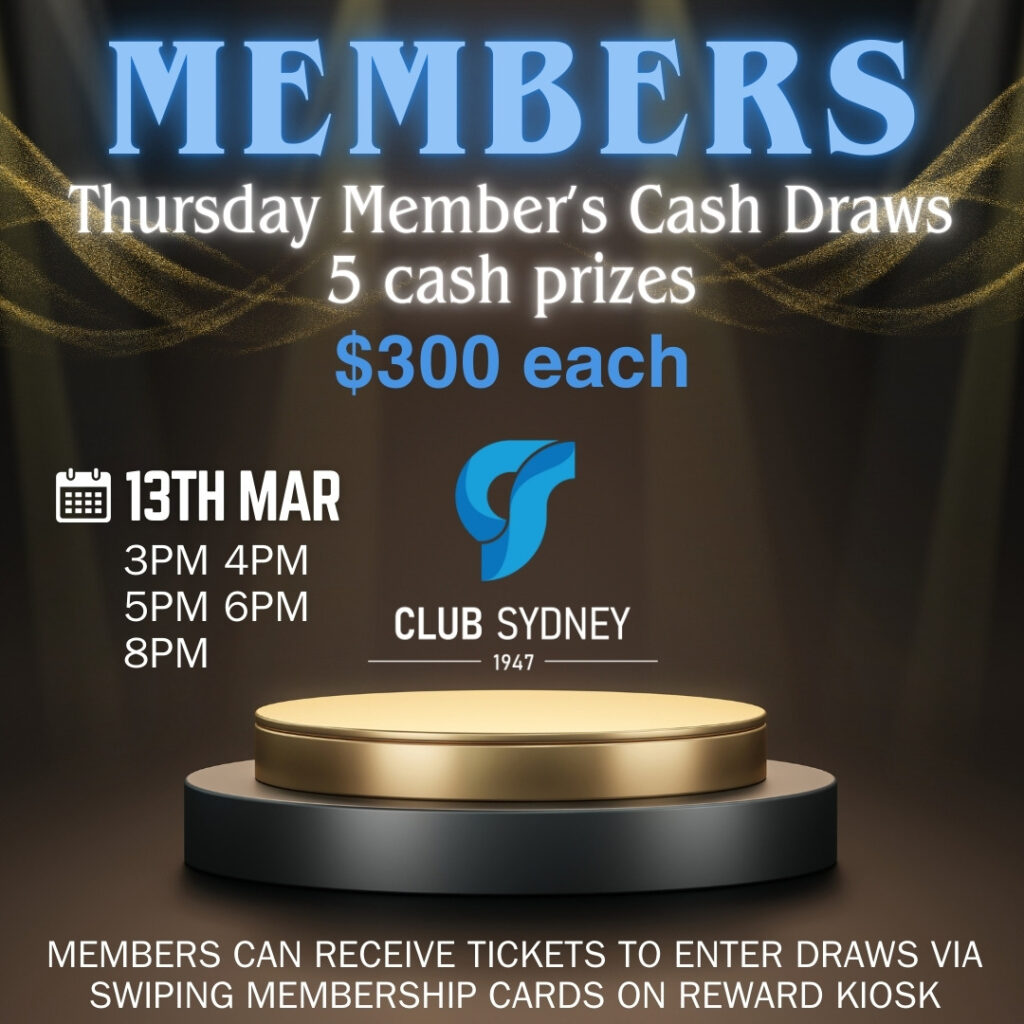weekly members draw