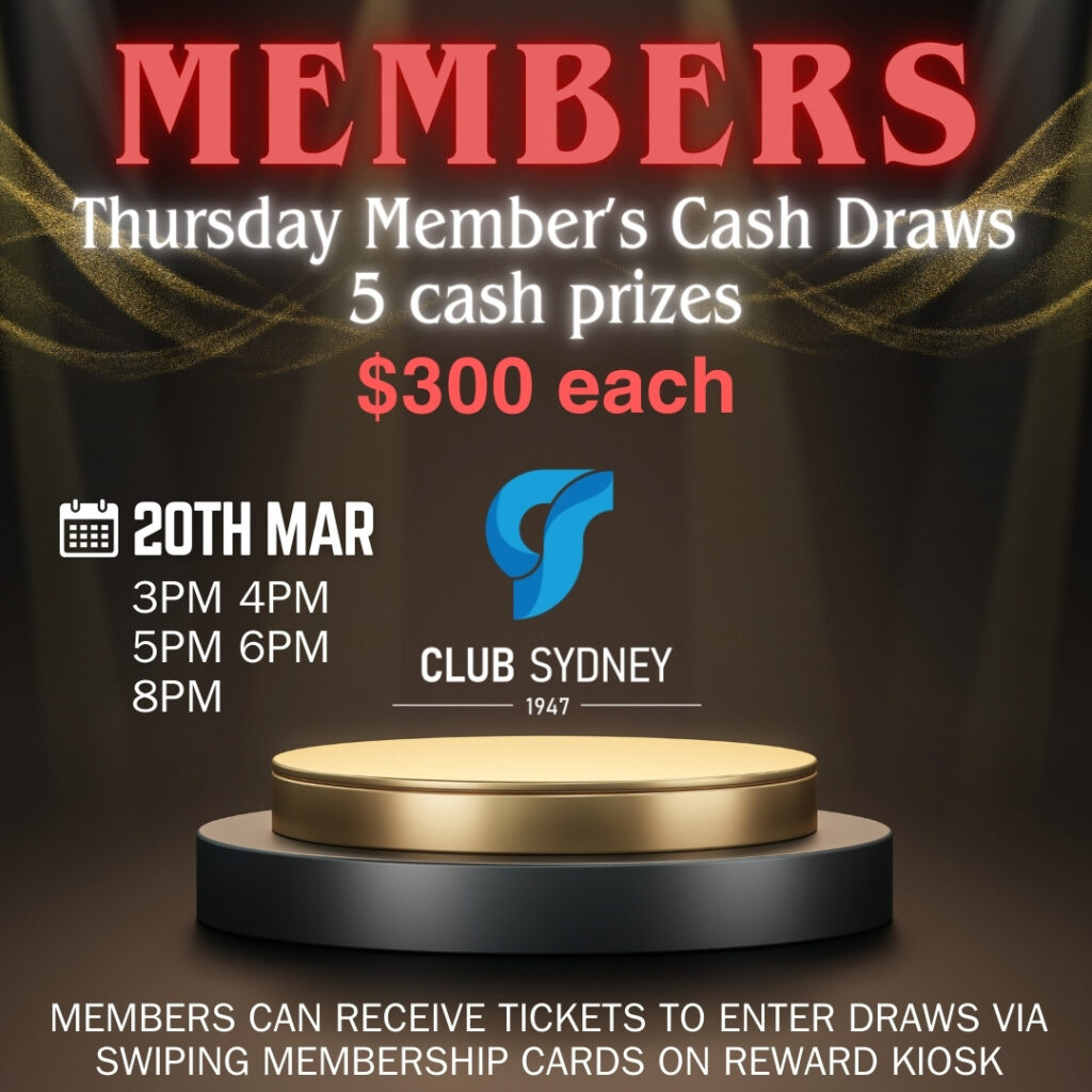 weekly members draw